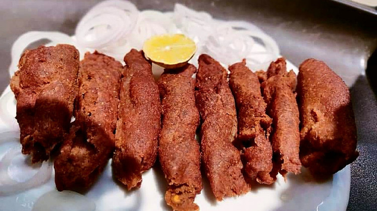 LUCKNOWI VEG SOYA CHUNKS KAKORI KEBABS - EggNChicken4u